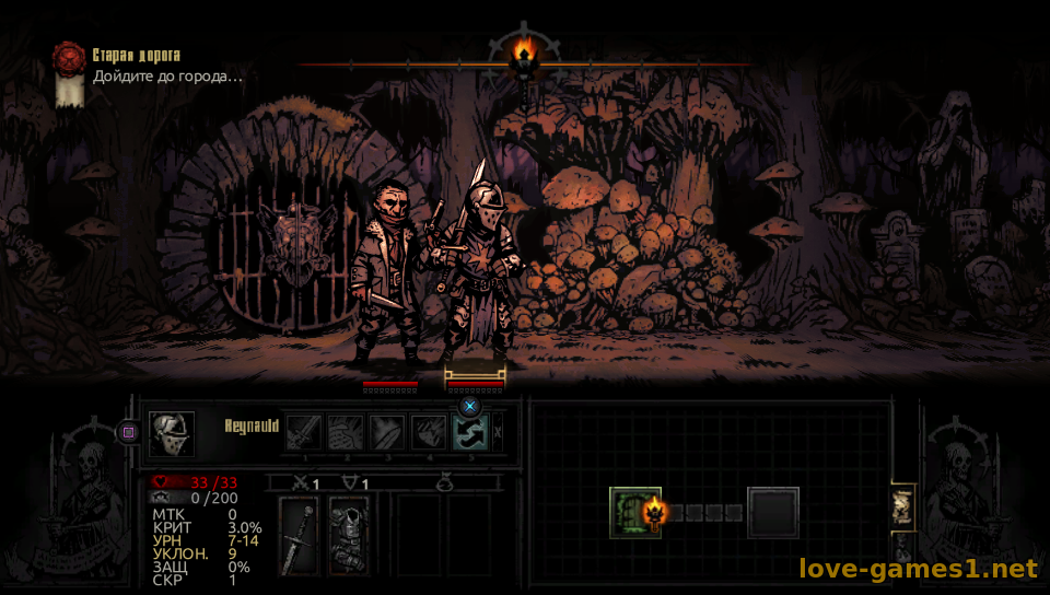 Скриншот Darkest Dungeon для PC Vita